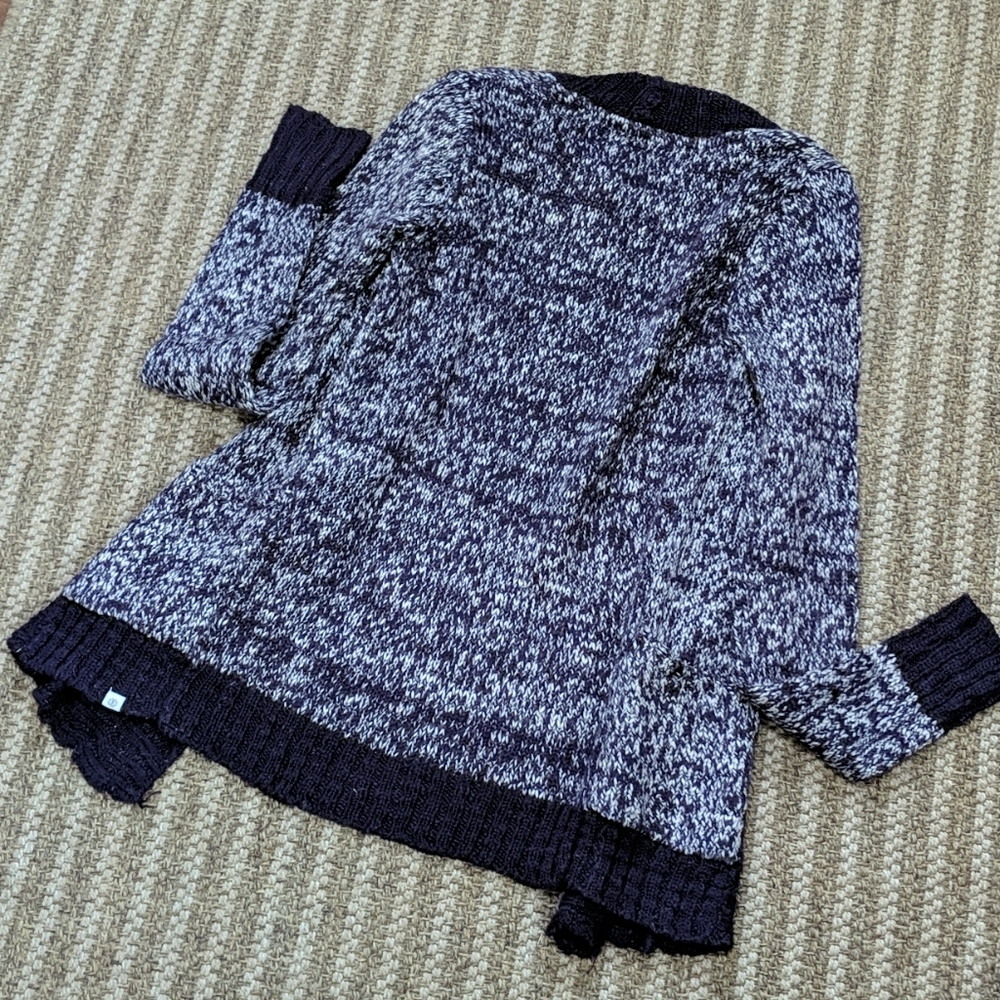 Element Cozy Wrap Knit Cardigan Sweater Small - Picture 3 of 4